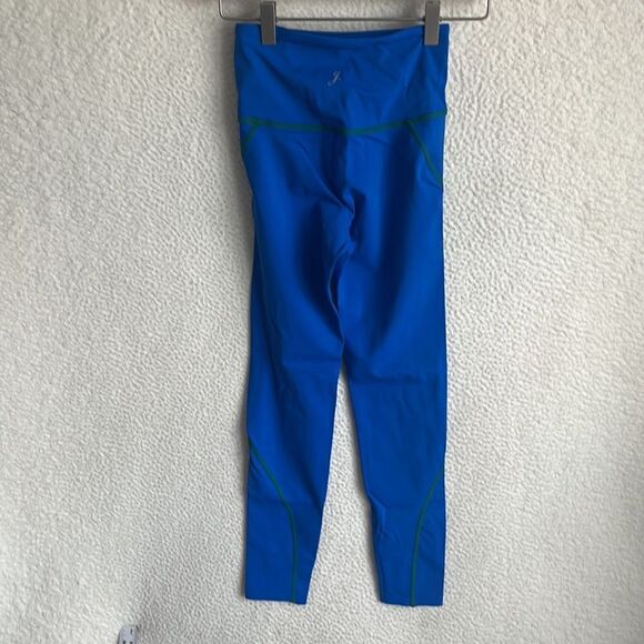 J Crew Sleek Stretch High Rise Legging‎ Womens Size XXS Blue Green - Picture 2 of 10